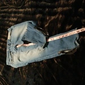 Rag & Bone Zipper distressed Jean's 28